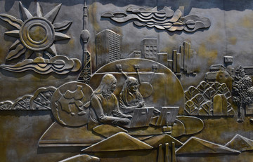 铁雕书韵 凝固在金属中的阅读时光