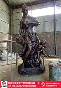 西方人物铜雕来图加工 抚顺恩泽工艺品的铁艺魅力与艺术传承