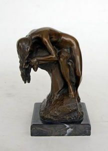 欧式西洋风格铜雕与石雕工艺品 艺术与工艺的完美融合