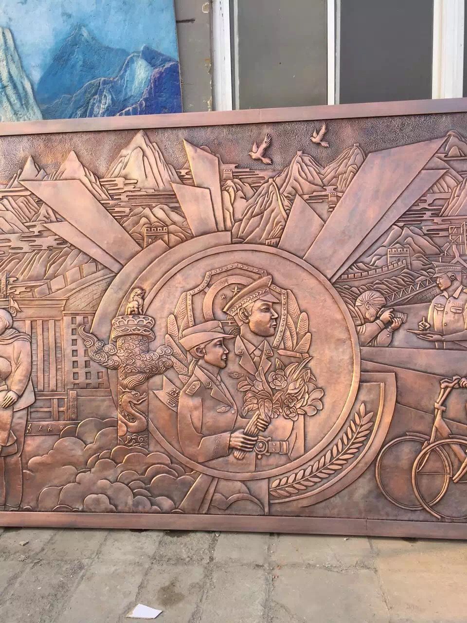 北京铜浮雕厂 专业打造大型铜雕与定制加工的艺术殿堂