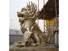 匠心铸就文化符号 唐县立阳铜雕工艺品厂的铜雕麒麟定制之道